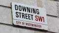 Downing Street sign